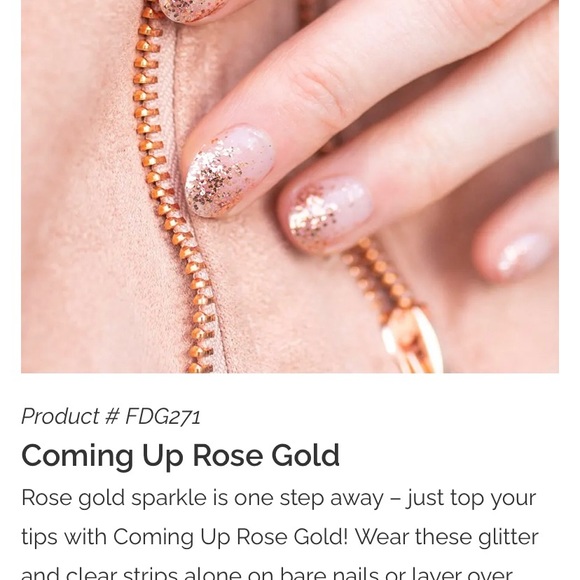 ColorStreet Set - Coming Up Rose Gold - Picture 3 of 3